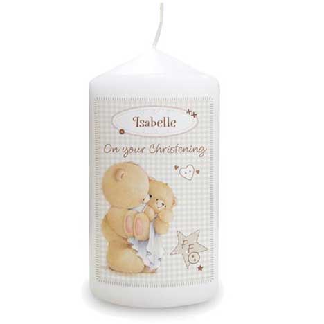 Personalised Forever Friends Baby Candle £10.99